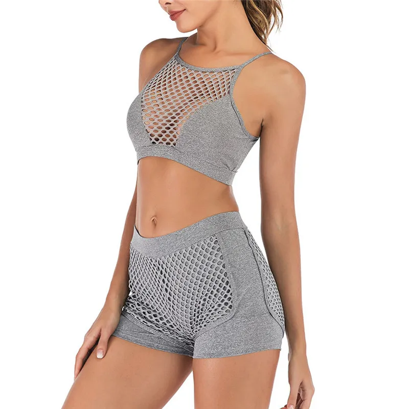 Комплект с бюстгальтером и трусиками Модный женский спортивный костюм жилетом