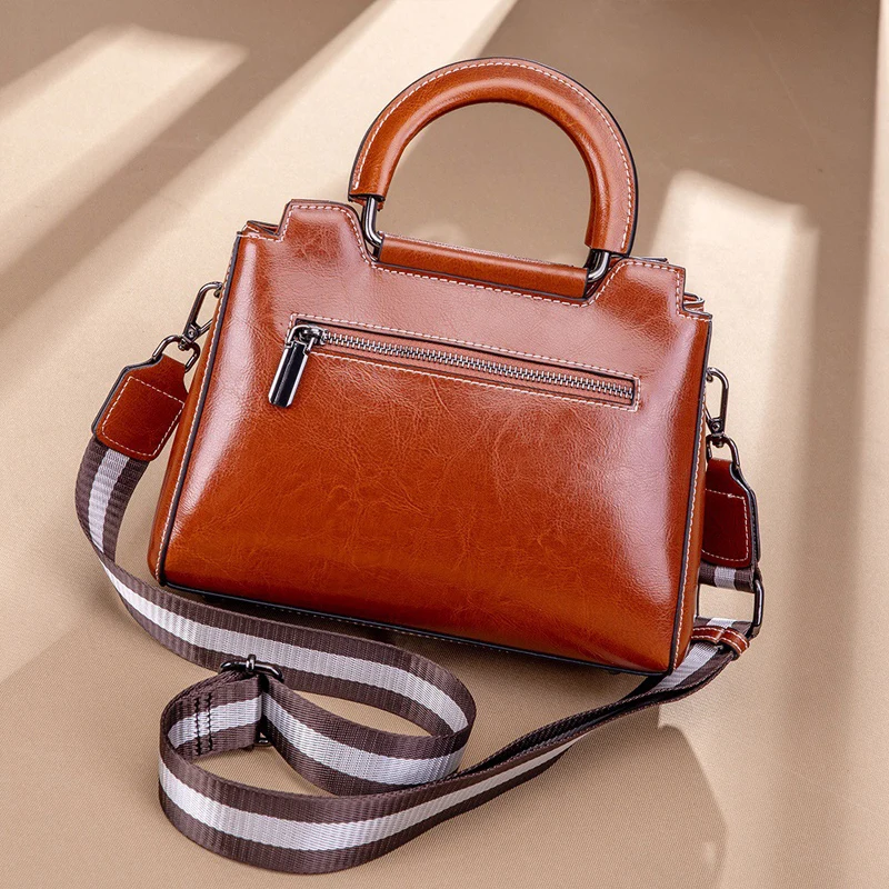 Новая женская сумка-мессенджер San Maries из натуральной кожи топ с ручками