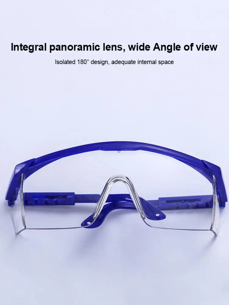 

Transparent Anti-fog Dust Wind Splash Goggles Multi-functional Dust-proof Wind-proof Goggles For Men Women