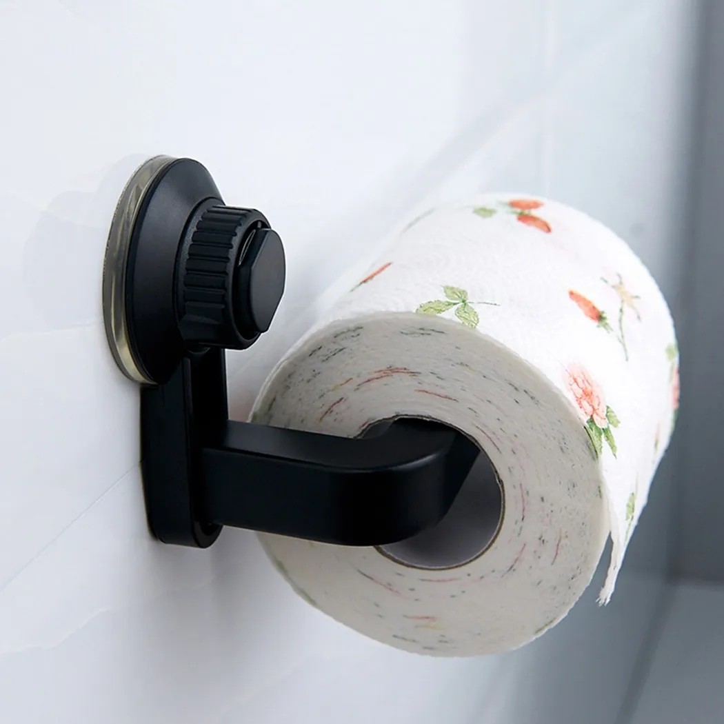 

Bathroom Shelves Perforated-Free Roll Paper Towel Rack Home Bathroom Non-perforated Paper Towel Holder