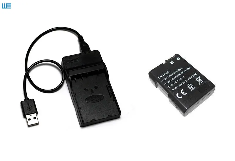 2X EN-EL14 EN-EL14a EN EL14 EL14 1500 mAh Батарея+ USB Зарядное устройство для Nikon D3400, D5500, D5300, D5200, D3500, D3300, D5100, D3100, Df - Цвет: Белый