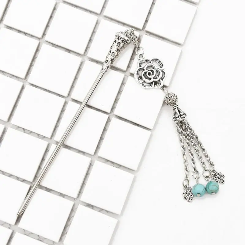 Винтажная шпилька для волос китайский классический головной убор модная