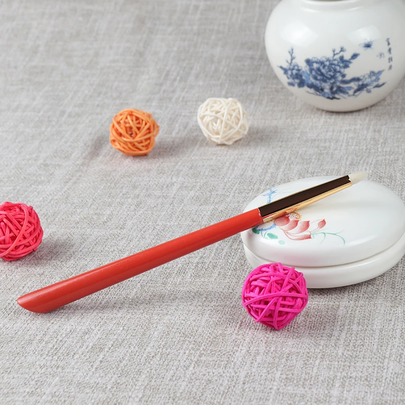 406 Профессиональная Кисть для макияжа маленький карандаш кисть теней век мягкая