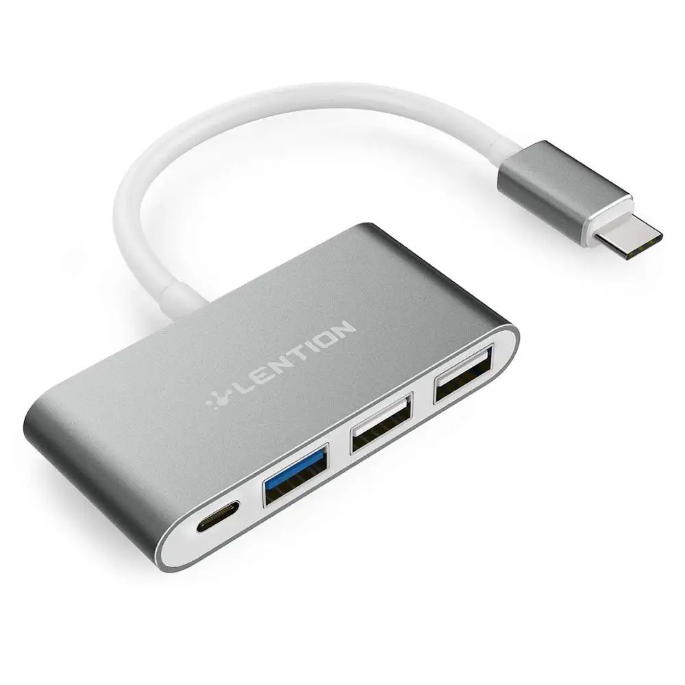 Концентратор Lention USB C с разъемом Type 3 0 2 для 2020 2016 MacBook Pro 13/15/16 Mac многопортовый
