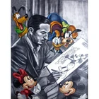 Картина из мультфильма Дисней с изображением Микки Мауса, квадратная алмазная живопись, Набор для вышивки крестиком, домашние картины для рукоделия