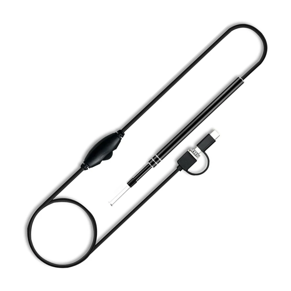 Эндоскоп для очистки ушей ложка мини камера устройство снятия восковое удаление