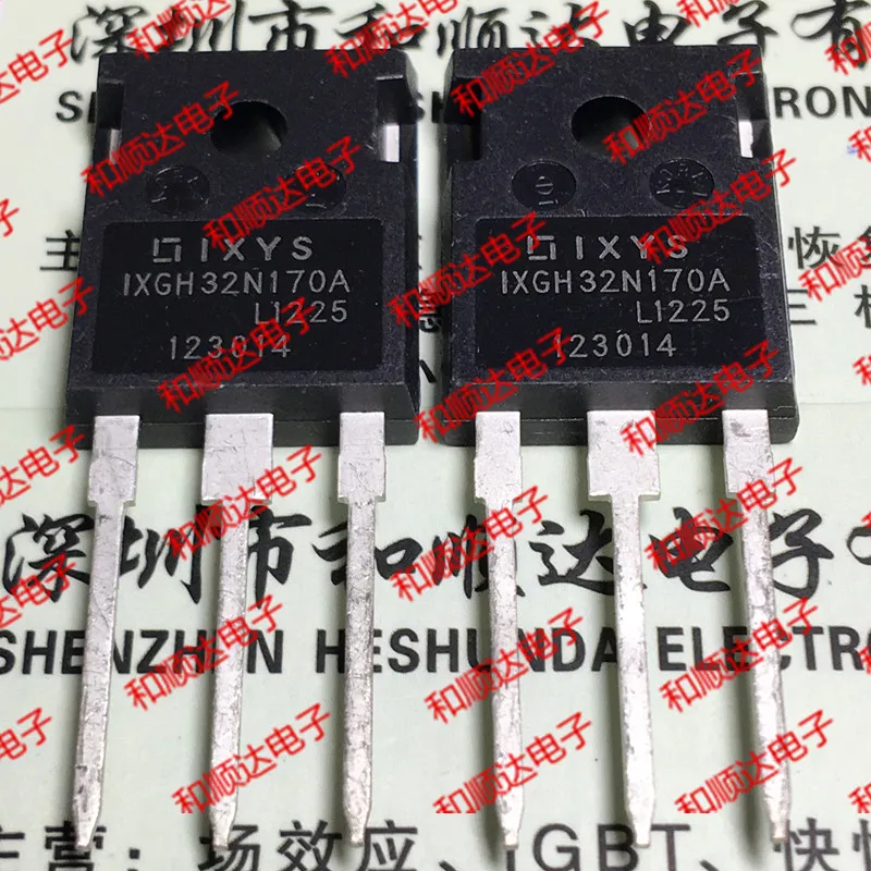 

10pcs/lot IXGH32N170A New Spot TO-247 1700V 32A