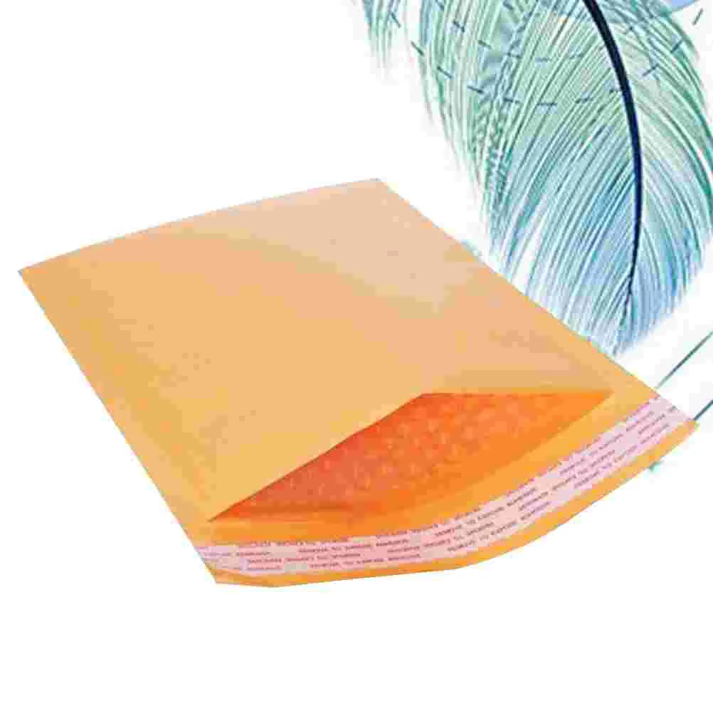 

50Pcs 130x170mm Kraft Bubble Film Mailing Envelope Bags With Customizing