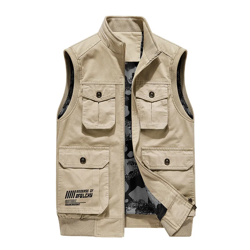 

Cross-border New Vest Men Outdoor Casual Young People Photography Fishing Ceiling Vest Horses Sport Jacket Male