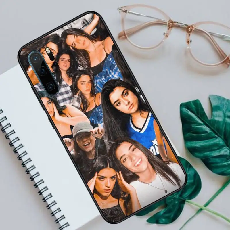

Charli Damelio famous star Phone Cases For Huawei honor Mate P 10 20 30 40 Pro 10i 9 10 20 8 x Lite Luxury brand shell