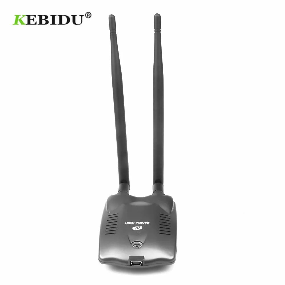 KEBIDU BT N9100 Высокая мощность 3000 МВт двойная антенна Wifi декодер USB 2 0 беспроводной