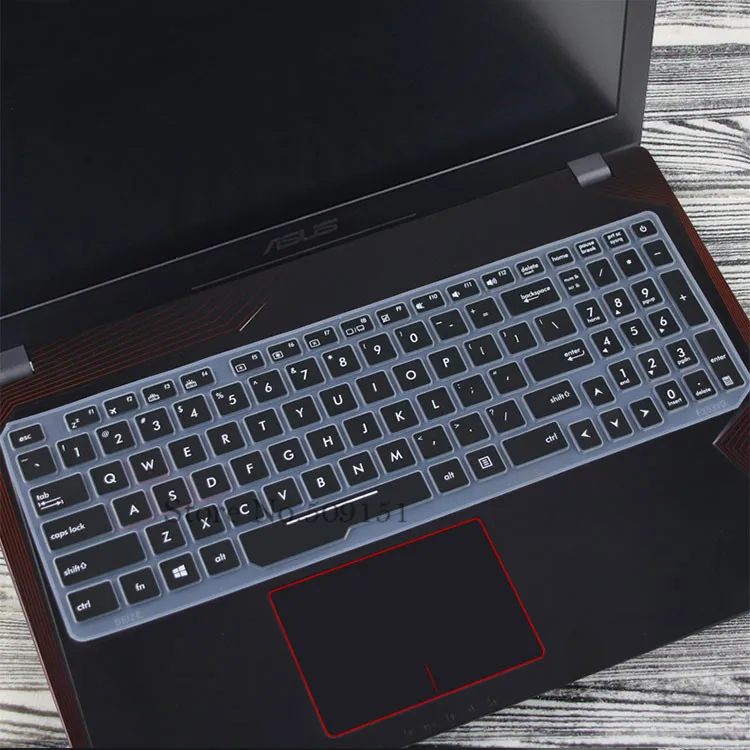 Black Для Asus ROG Strix GL553VD GL553 FZ53VD FX553VE FX553VD FX53VW GL753VE ZX53VW 15 17 дюймов Тетрадь крышка клавиатуры - Цвет: Black