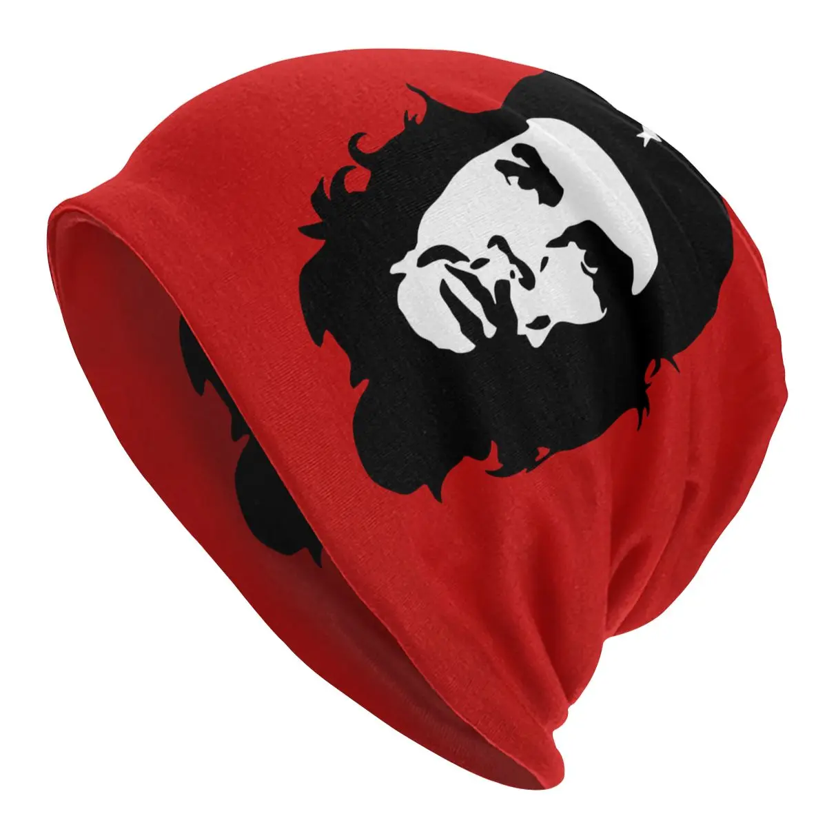Che Guevara Motorhaube Hüte Cool Outdoor Skullies Mützen Revolution Kuba Kubanischen Hüte für Männer Frauen Stricken Hut Warme Dual-verwenden Unisex Kappe