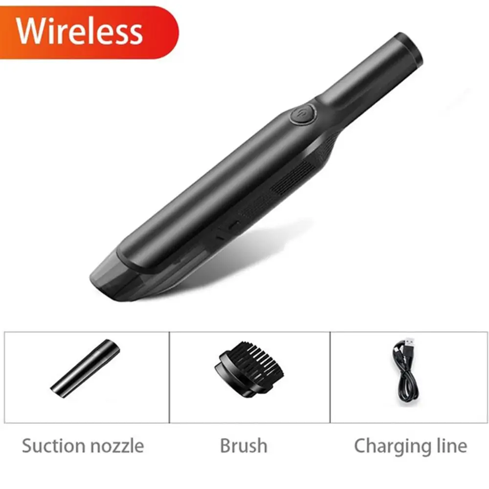 

120W Vacuum Cleaner High Powerful Cyclone Suction Rechargeable Vacuum Cleaner Handheld Wireless Car Vacuum Cleaner Wet/Dry Auto