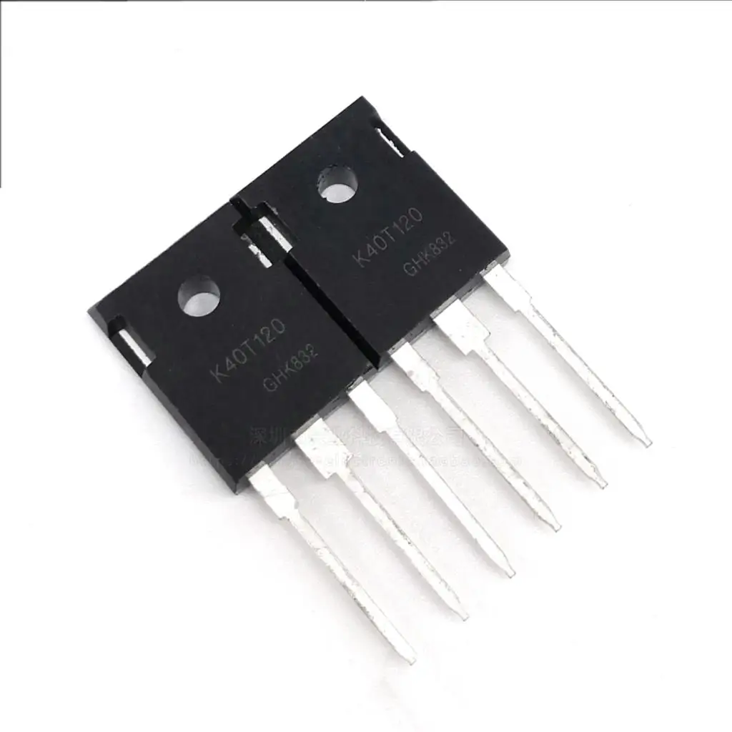 

100% nuevo 5 pcs/lote MOSFET IKW40N120T 40A1200V K40T120 IKW25N120T 12A1200V K25T120 Transistor origina
