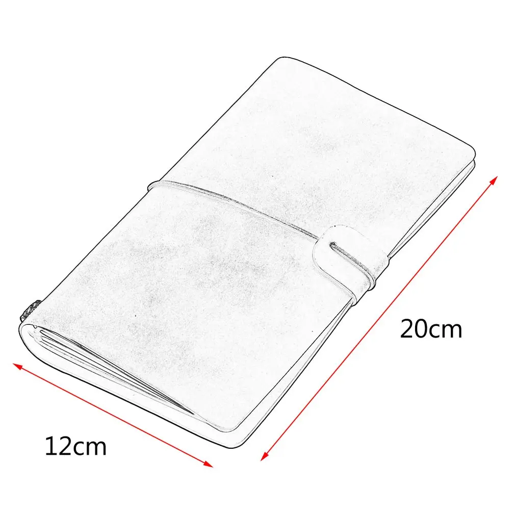 

Spiral bullet journal notebook diary vintage binder travelers Book planner school office accessories supplies Leather cuaderno