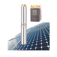3hp price ac dc solar water pump with solar panel for agriculture