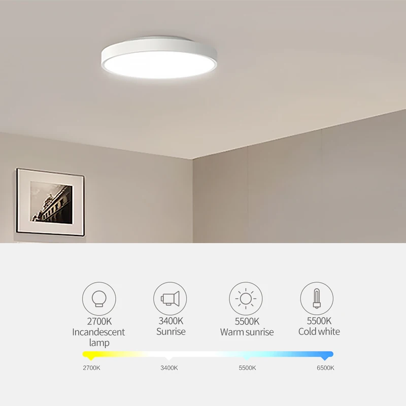 Йи светильник Smart LED потолочный мини индукционная лампа Беспроводной Управление
