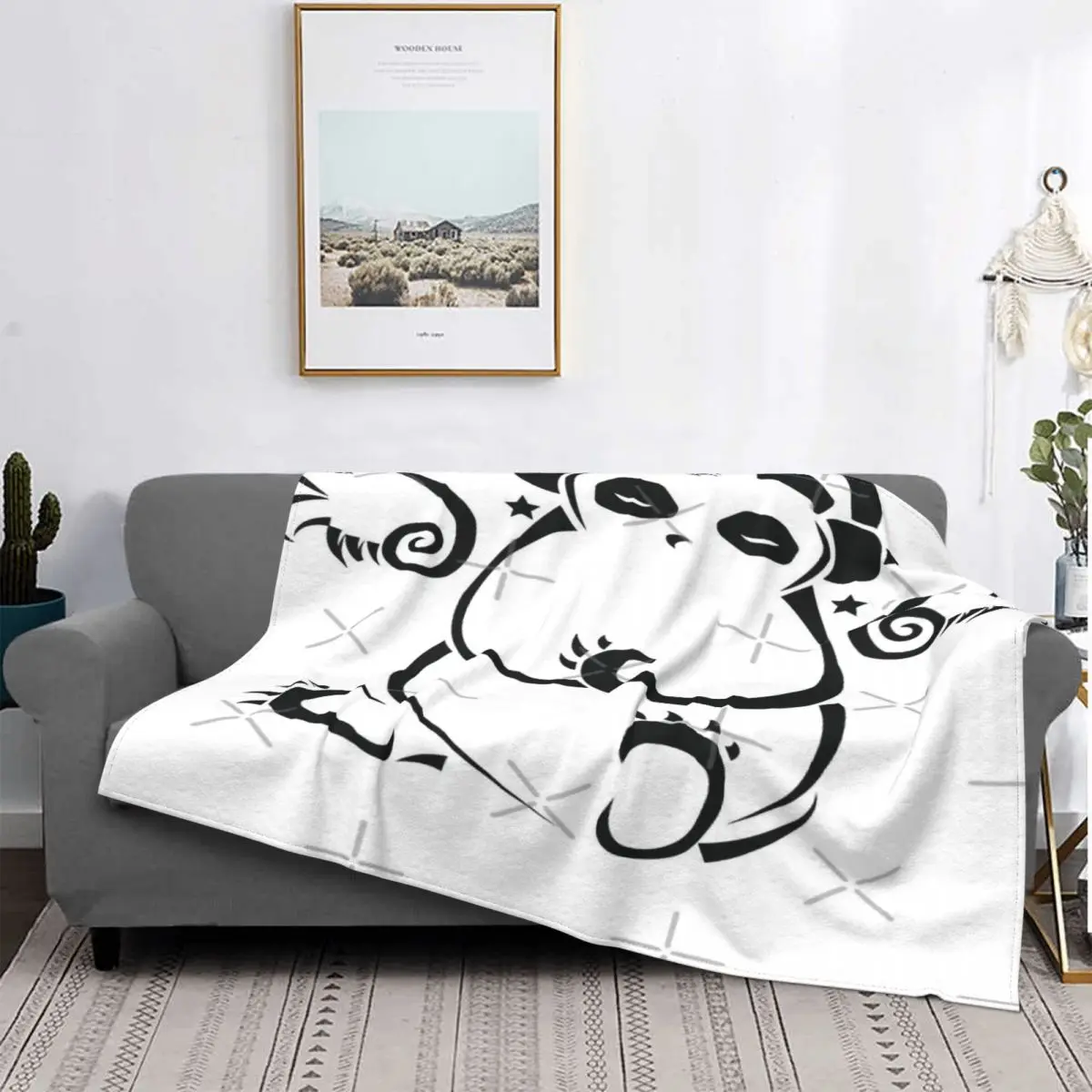 

Manta a cuadros para cama, colcha Pretty de Panda, amigable con los animales, manta de playa, manta de verano, colcha para cama