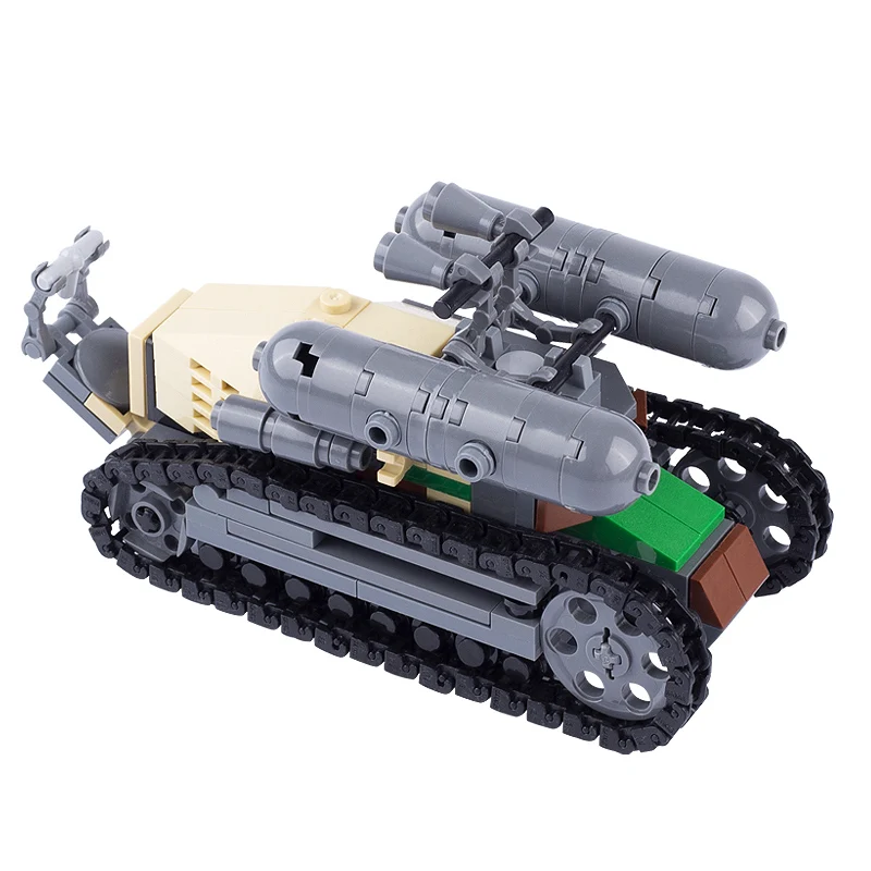 WW2 Renault FT17 Танк военные строительные блоки немецкое оружие солдатика WW1