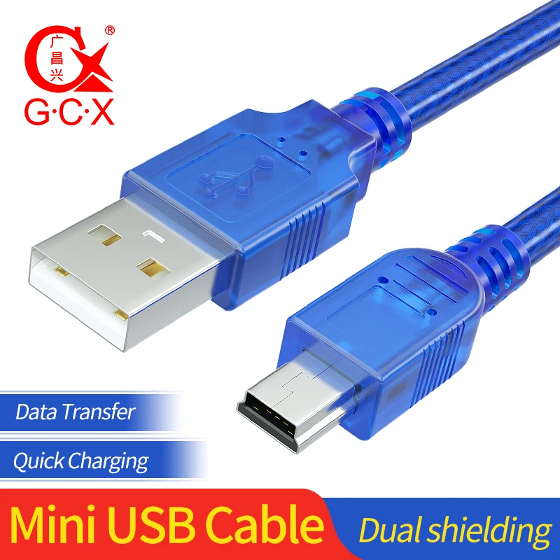 Мини USB к USB кабель для быстрой зарядки кабель для передачи данных для MP3 MP4 плеера камера Автомобильный видеорегистратор gps кабель USB мини короткий 0,3 м 1,5 м 3 м 5 м
