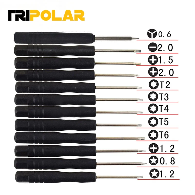 

12 Pcs Set Mini Multi-Function Magnetic Precision Screwdriver Set for Tablet PC ect precision screwdriver set iphone kit