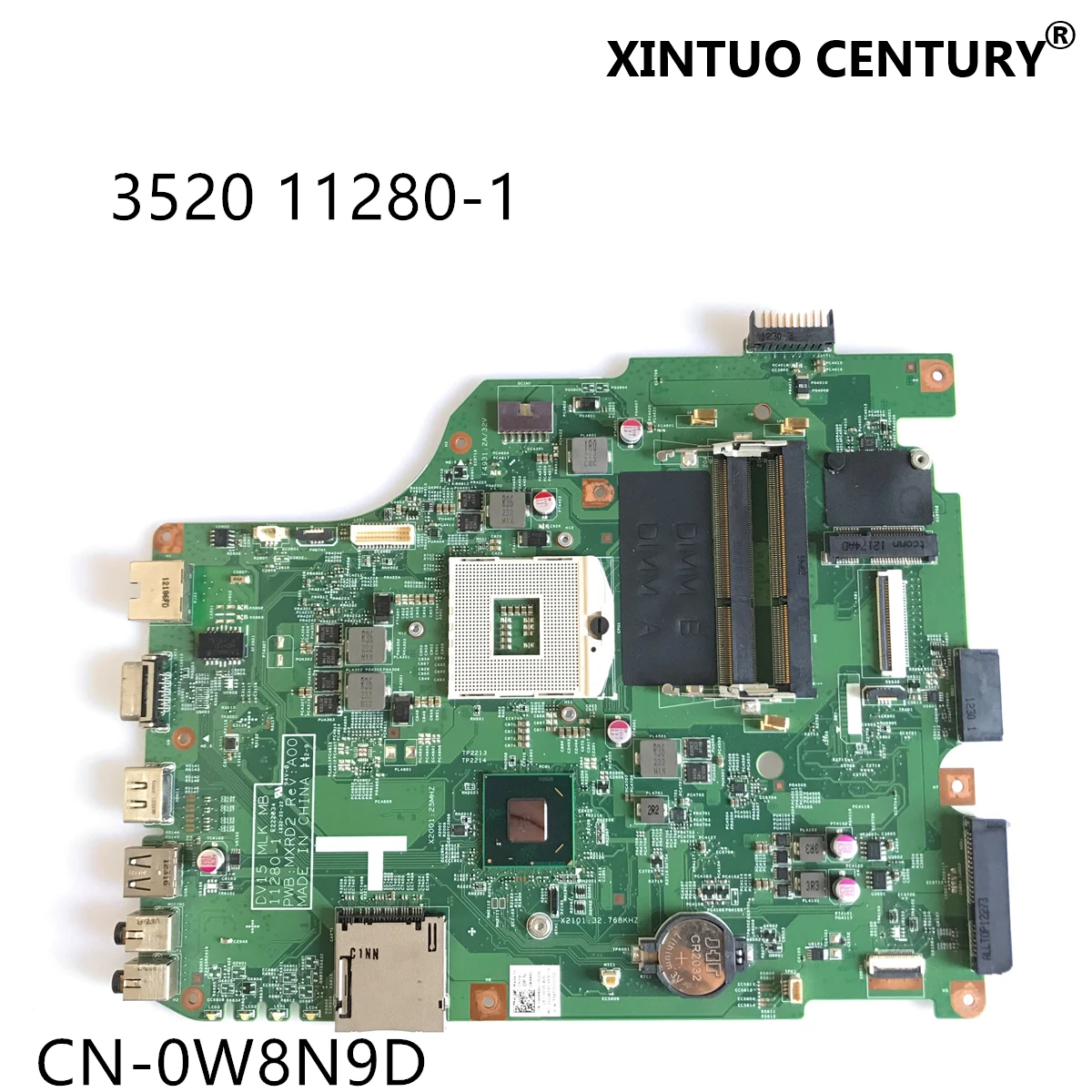 

CN-0W8N9D W8N9D 12280-1 Материнская плата для ноутбука Dell inspiron 3520 2520 DV15 МЛК MB MXRD2 HM76 DDR3L 100% тестирование работы