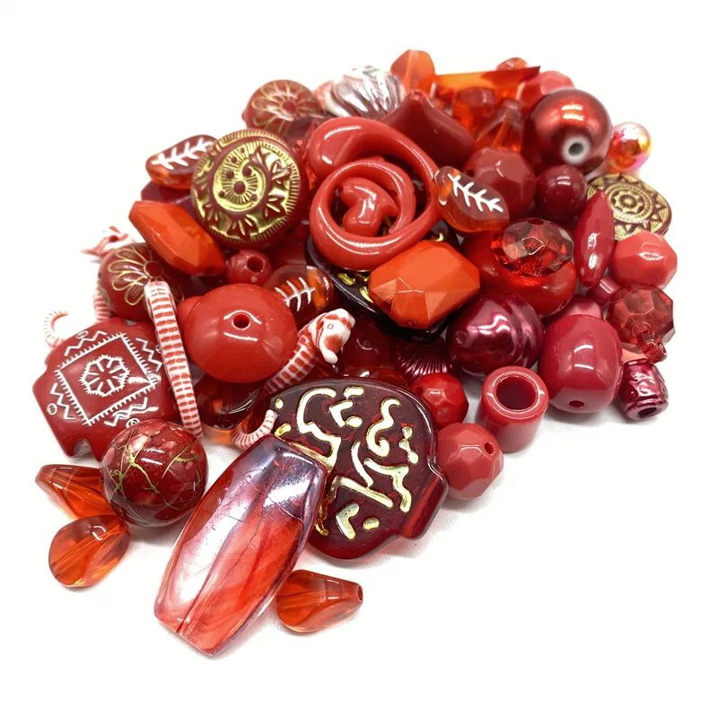 

20g/Pack Acrylic mixing Beads Style for DIY Handmade Bracelet Jewelry Making Accessories