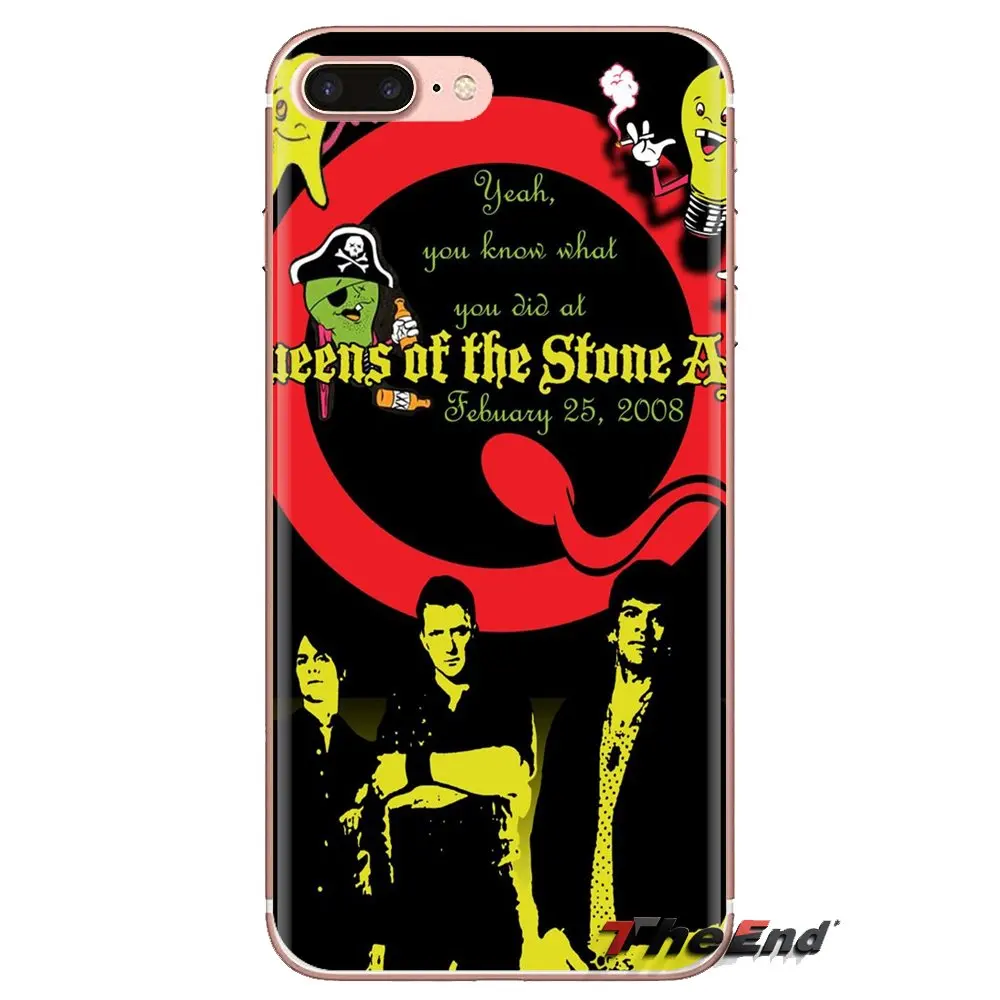 Queens Of The Stone Age силиконовый чехол сумка для samsung Galaxy S2 S3 S4 S5 MINI S6 S7 edge S8 S9 Plus Note 2 3 4 5 8