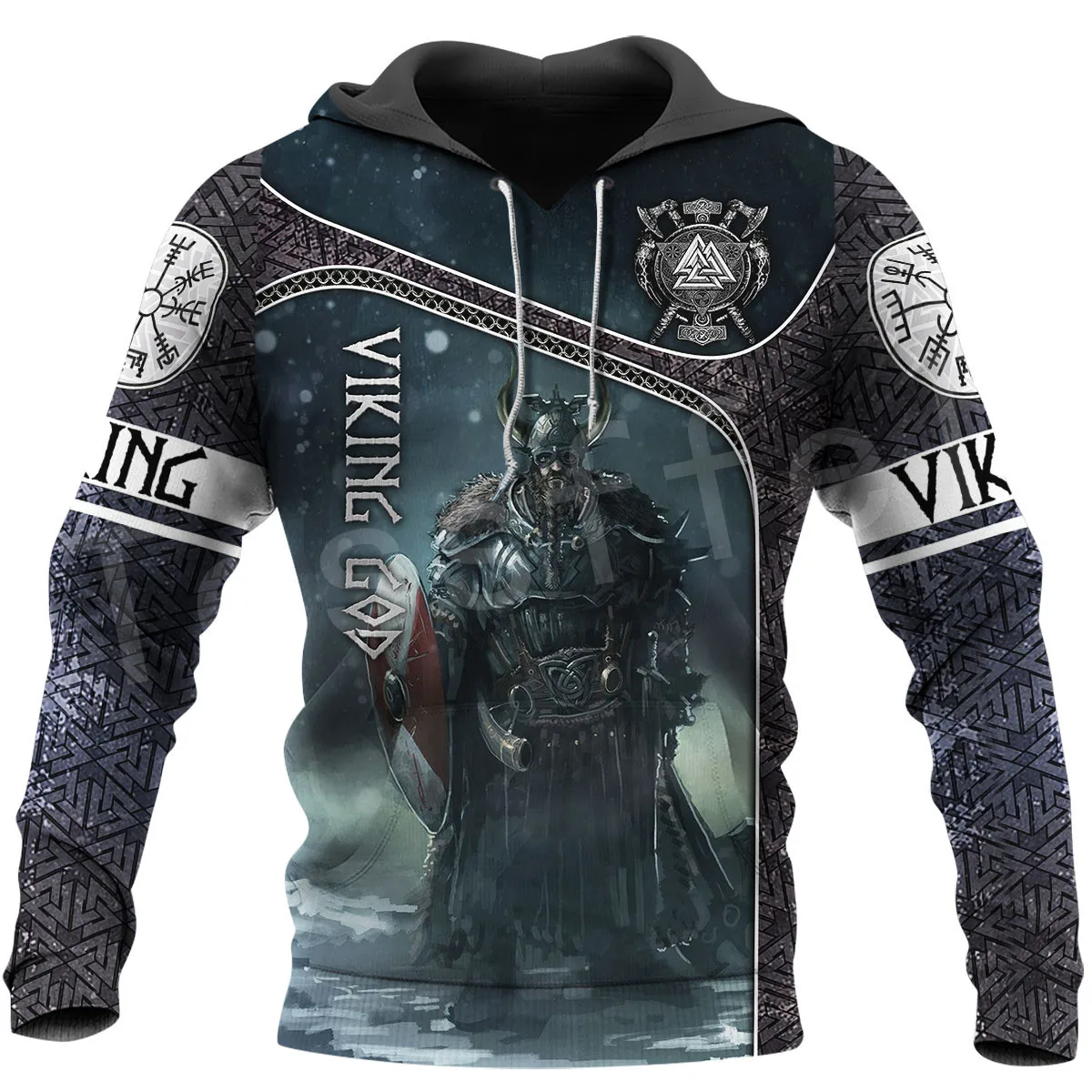 

Tessffel Viking God Symbol Tattoo Warriors Pullover NewFashion Long Sleeve Tracksuit 3DPrint Men/Women Zip/Sweatshirt/Hoodies S3