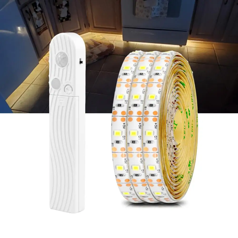 Светодиодный полосы DC5V USB/Батарея питание теплый белый luces светодиодный для