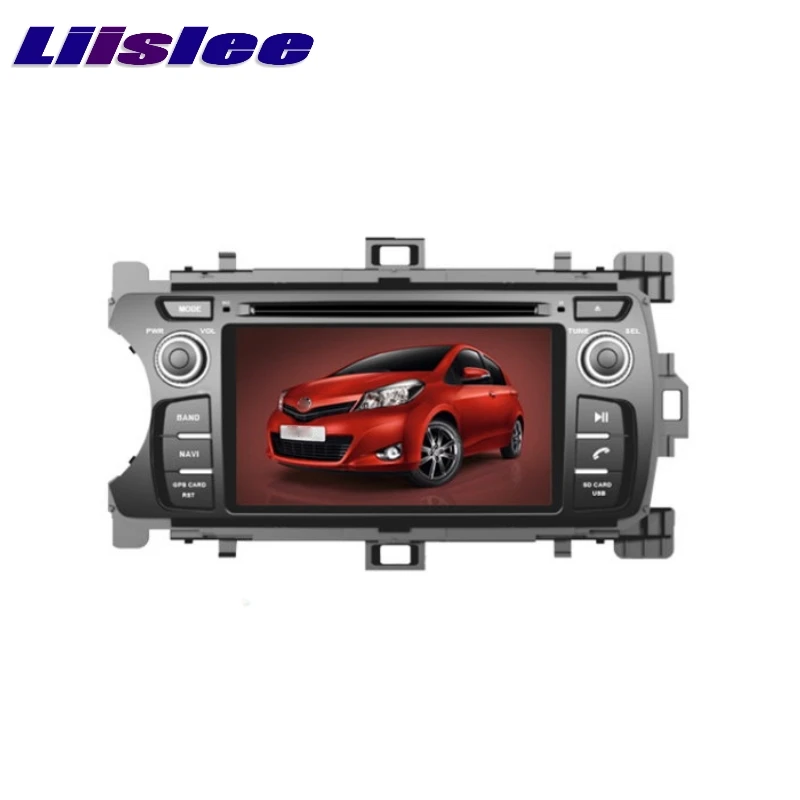 Для Toyota Yaris / XP130 XP150 2011 LiisLee Автомобильный мультимедийный ТВ DVD GPS аудио стерео Hi-Fi