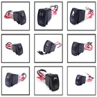 Универсальный 5-контактный переключатель SPST, 12 В, 24 В, 20 А, 10 А