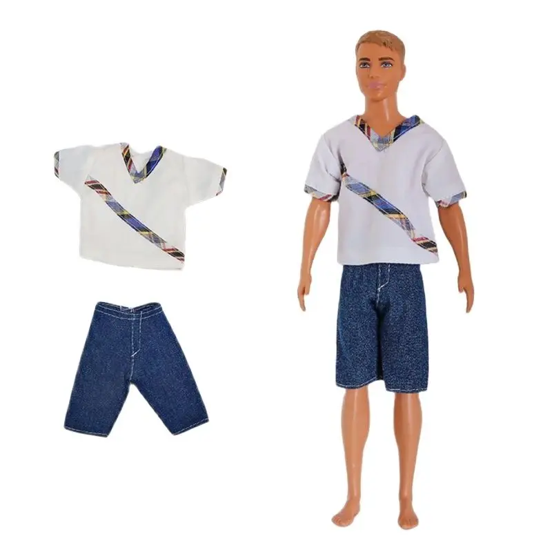 

Shirt Jeans Suit for Ken Blyth 1/6 30cm MH CD FR SD Kurhn BJD Male Doll Clothes Accessories