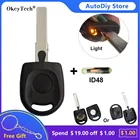 Okeytech приемопередатчик для дистанционного автомобильного ключа корпус для VW Volkswagen SKODA Polo Golf SEAT Ibiza Leon Octavia с чипом ID48 и батареей HU66