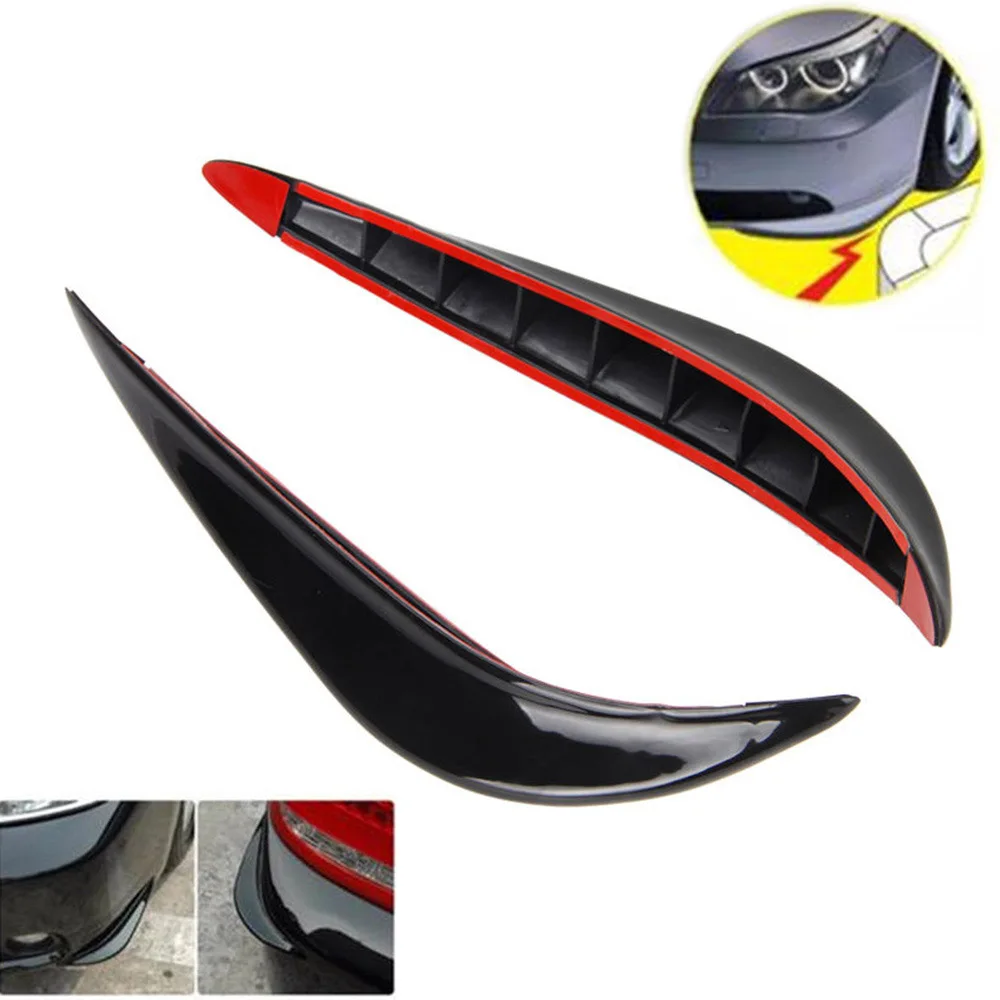 

4Pcs Auto Front Rear Bumper Corner Guard Cover Strip Anti-Scratch Protector