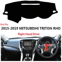 taijs factory high quality protective polyester fibre car dashboard cover for mitsubishi triton right hand drive