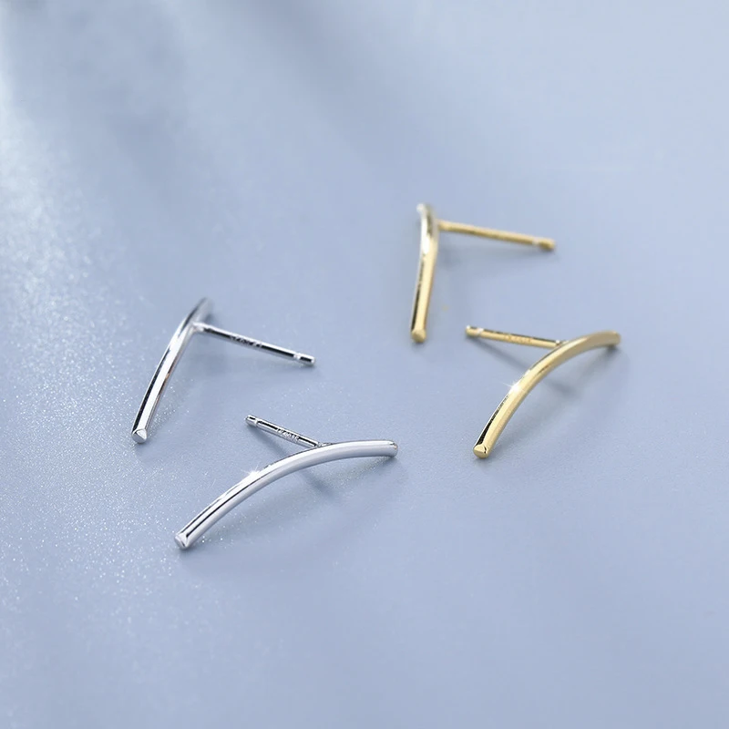 

Серьги-гвоздики женские из серебра 100% пробы, гипоаллергенные