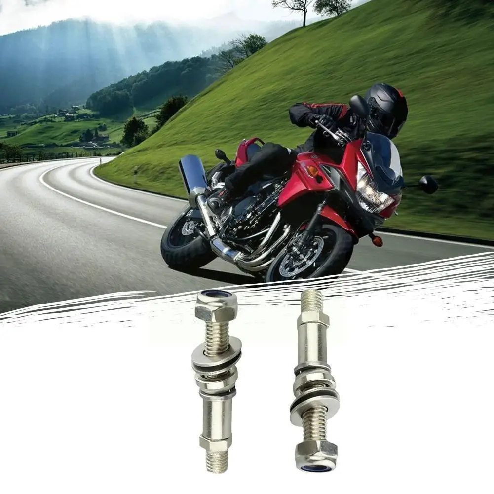 

1 Pair Motorcycle 10mm Mirror Stem Adaptor/adapter Mount Bolt For I9t3