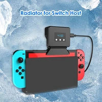 cooling fan for ns switch external turbo pumping cooler radiator base heat sink temperature display for nintendo switch console