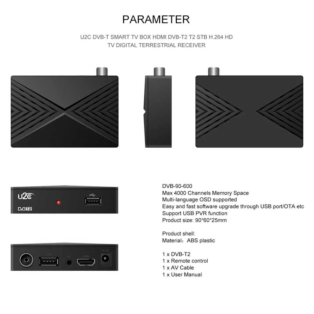 DVB C наземный сигнал двухъядерный wifi HD tv PVR функция 1080P приемник USB порт Умный