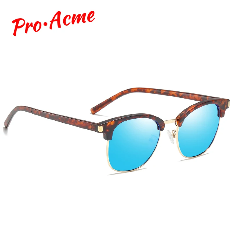 Мужские и женские поляризационные солнцезащитные очки Pro Acme в стиле ретро PA1208