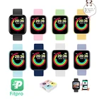 Новинка 2021, Смарт-часы Macaron Y68, 8 цветов, для мужчин и женщин, модный смарт-браслет, версия Bluetooth Fitpro, фитнес-трекер, шагомер, сделай сам, обои