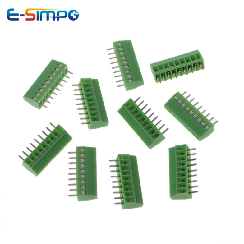 5 шт. 2 54 мм разъем провода для pcb 2P 16Pin винт PCB монтируется клеммные блоки