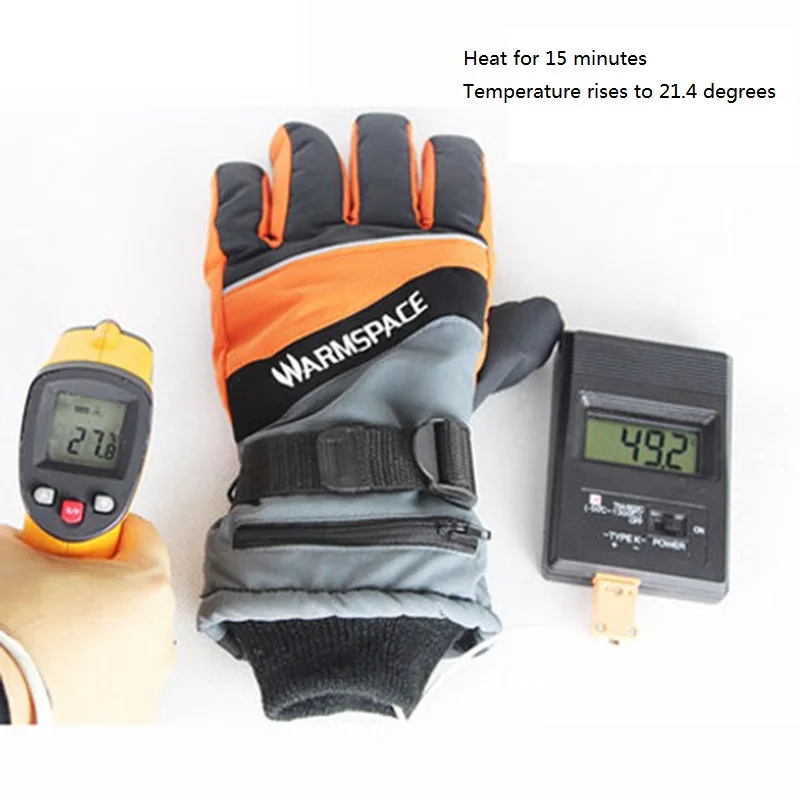 

Электрические теплые мотоциклетные перчатки, водонепроницаемые перчатки с подогревом для езды на мотоцикле, лыжах, перчатки с сенсорным экраном, зимние теплые перчатки с USB