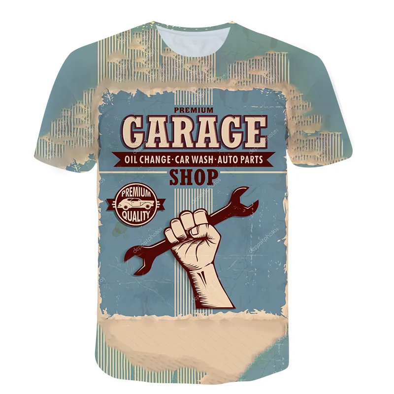 

3D Printing Popular T-shirt European and American Hip-Hop Men's O-neck Casual Boy Shirt Top