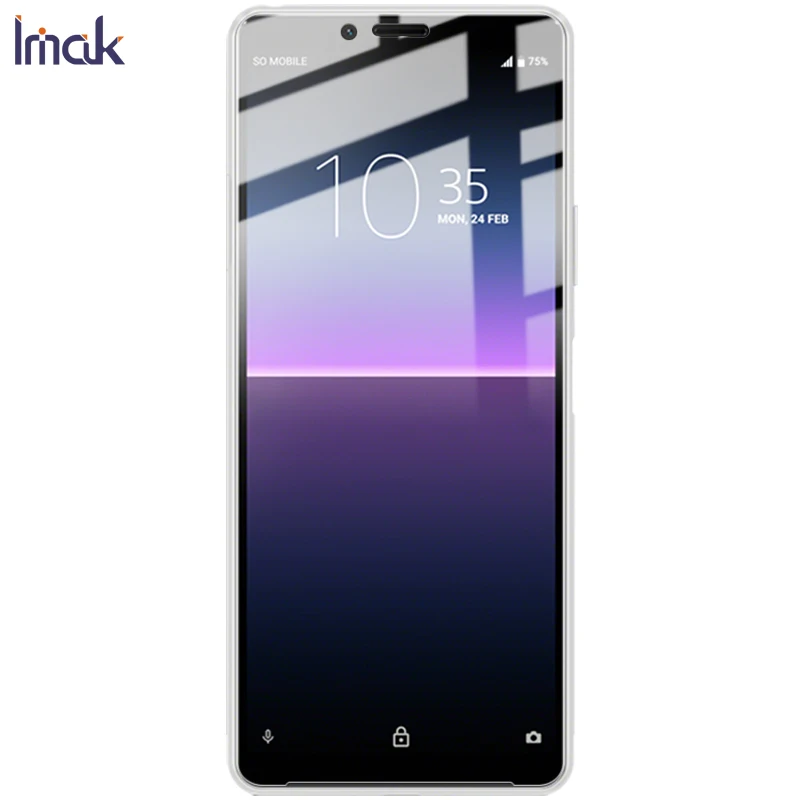 

Imak 2pcs Sensitive Transparent Hydrogel Thin Film for Sony Xperia 10 II /Xperia 1 II 3D Full Cover Curved Soft Screen Protector