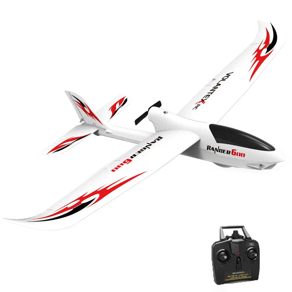 

Model Airplane Glider Ranger600 RTF RC Airplane Fixed 6-axis Stabilizer System Strong Anti-interference Ability
