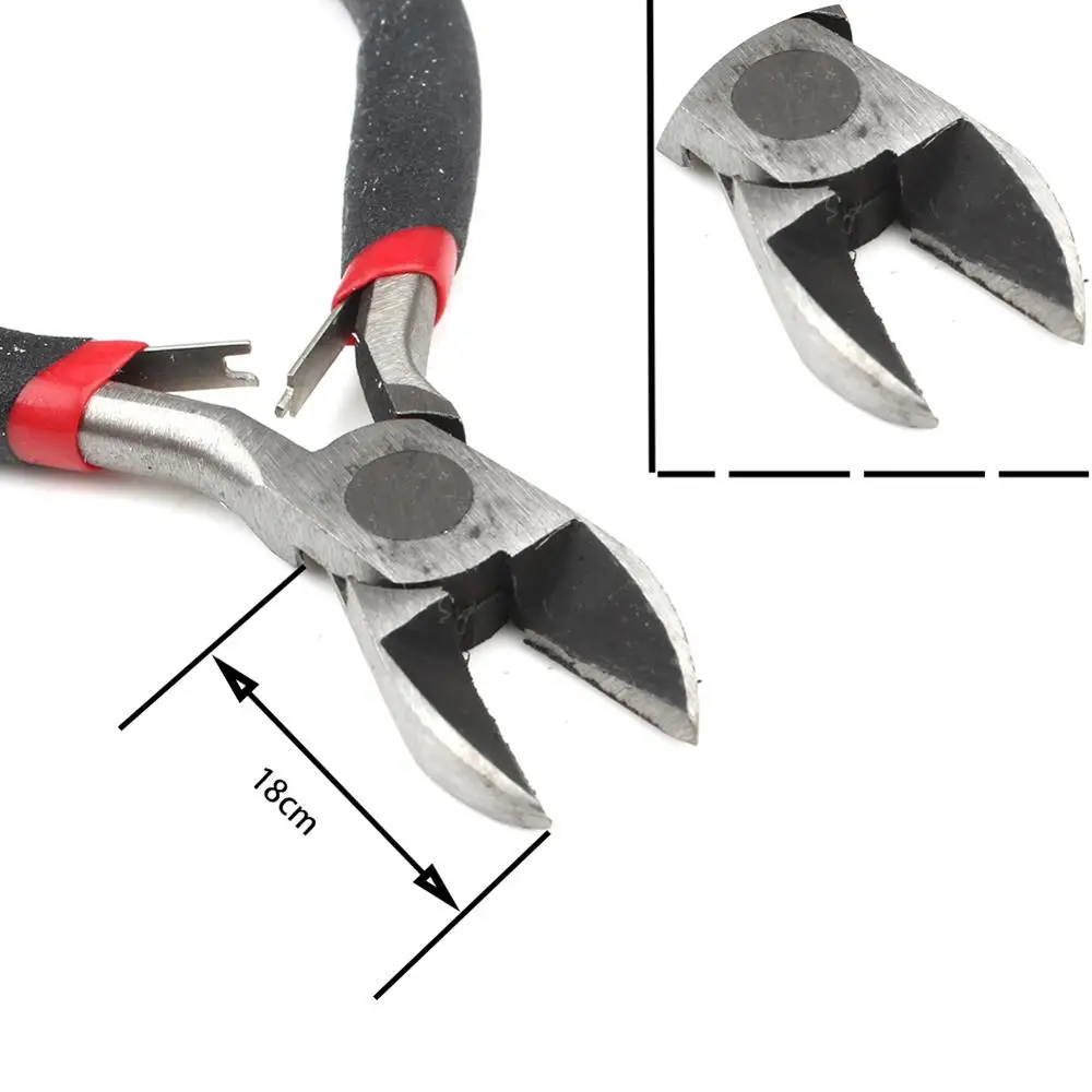 Cutting Pliers 1 шт. круглое сверло с плоским торцом оборудование плоскогубцы прочные ювелирные изделия плоскогубцы инструменты DIY ювелирные аксессуары Бисероплетение ювелирные изделия инструменты ручной работы - Цвет: Cutting Pliers