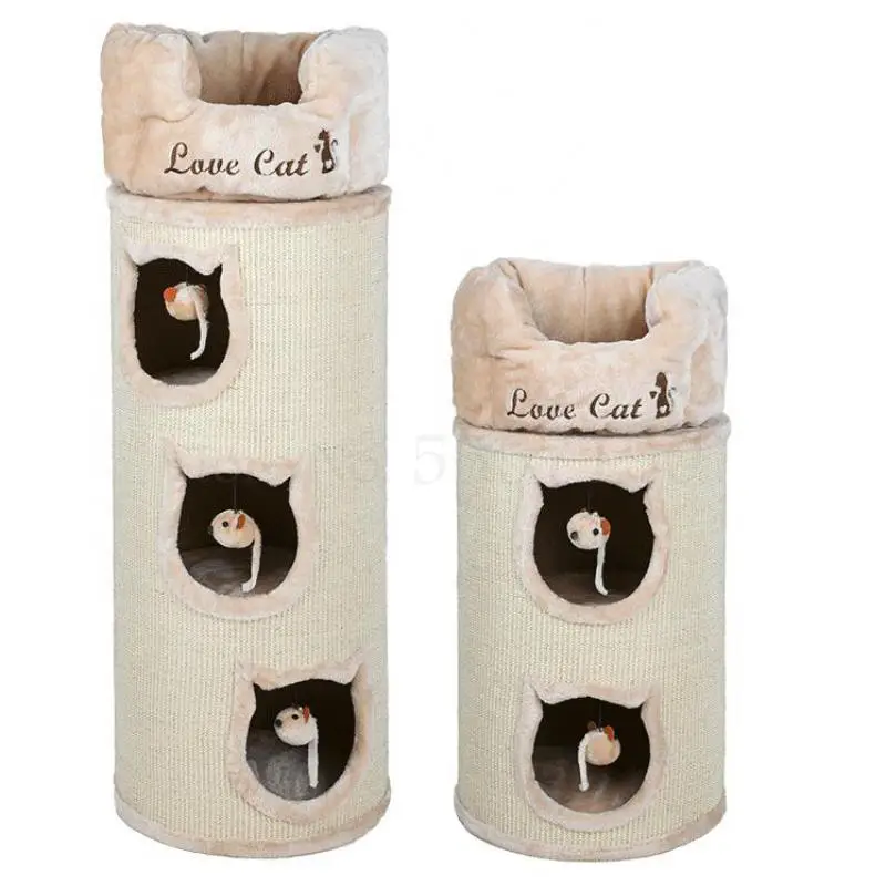 Рамка для кошачьего лазания гнездо кошек дерево твердый сизальный почтовый ящик